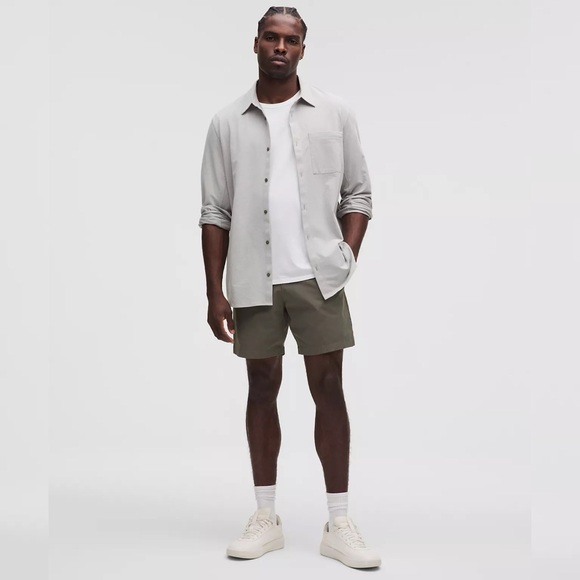 Lululemon Athletica Commission Long Sleeve Shirt Pocket Small - Picture 3 of 5